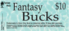 Fantasy Bucks (Purchase of Frog, Pristine Blue, and Baquacil  Products Only)