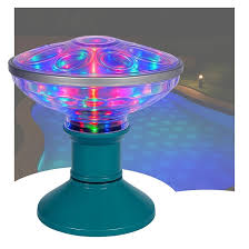 Underwater Pool Light Show