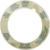 Pentair Top Mt. Valve 6 Way 1-1/2" Flanged - 262506 w/ Parts List