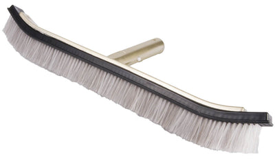 Brush-Aluminium Wall Brush Cleaning +Stainless Steel Bristles 18"