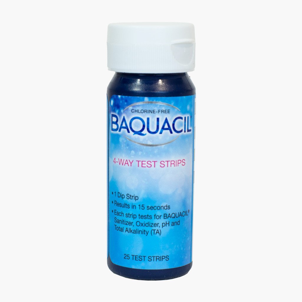 Baquacil Test Strips W/Oxidizer