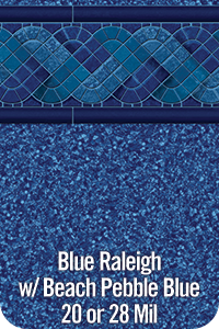 GLI In Ground Pool Vinyl Liners  "