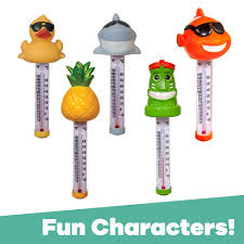 Game Character Floating Thermometers
