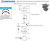 Hayward SP0714T 1.5" Vari-Flo Top Mt. Valve w/ Replacement Parts List