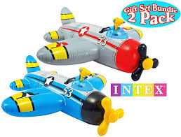 INTEX Water Gun Plane Ride-On Pool Float