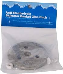Pool Skimmer Basket Zinc Anode Puck