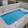 Inground Swimming Pool -Oval & Rectangles w/ Radius Corners