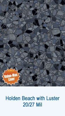 Merlin In-Ground Vinyl Liner -Aqua Intense