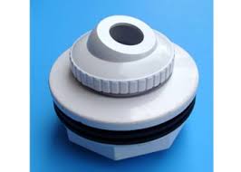 Return Inlet Fitting-1.5 Inch Socket w/ Nut, Gaskets, Directional Flow Fitting & Fittings